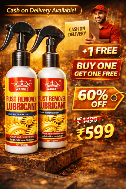 ⏳🏆Anti-Rust Lubricant Spray & Rust Remover | 🔥Buy 1 Get 1 Free🔥
